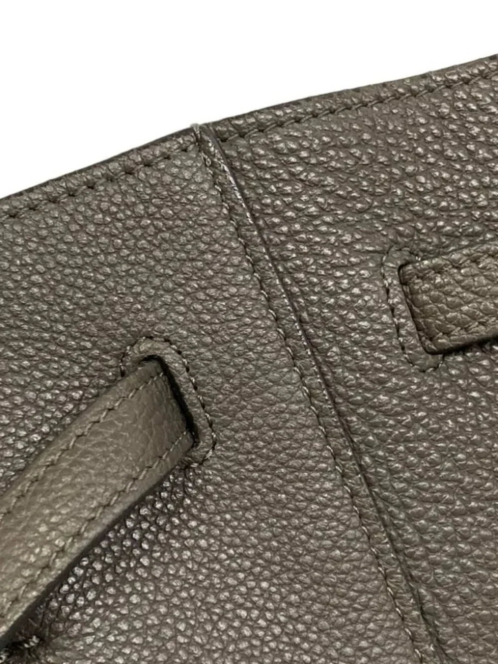 CELINE Cabas Phantom Small With Belt Gray Soft grained calfskin Tote Bag